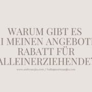 alleinerziehende businessfotos rabatt blogartikel blog text schreiben andrea sojka