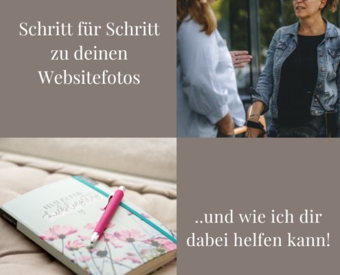 Schritt für Schritt zu deinen Websitefotos