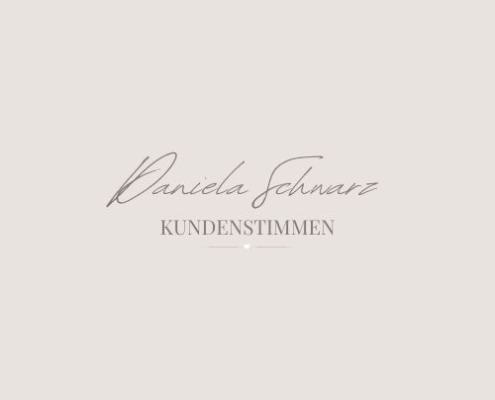 Kundenstimme Feedback von daniela schwarz andrea sojka fotografie