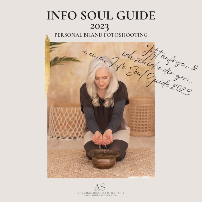 info soul guide von andrea sojka fotografie zum personal brand shooting, portrait mit details