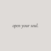 open your soul angebot andrea sojka