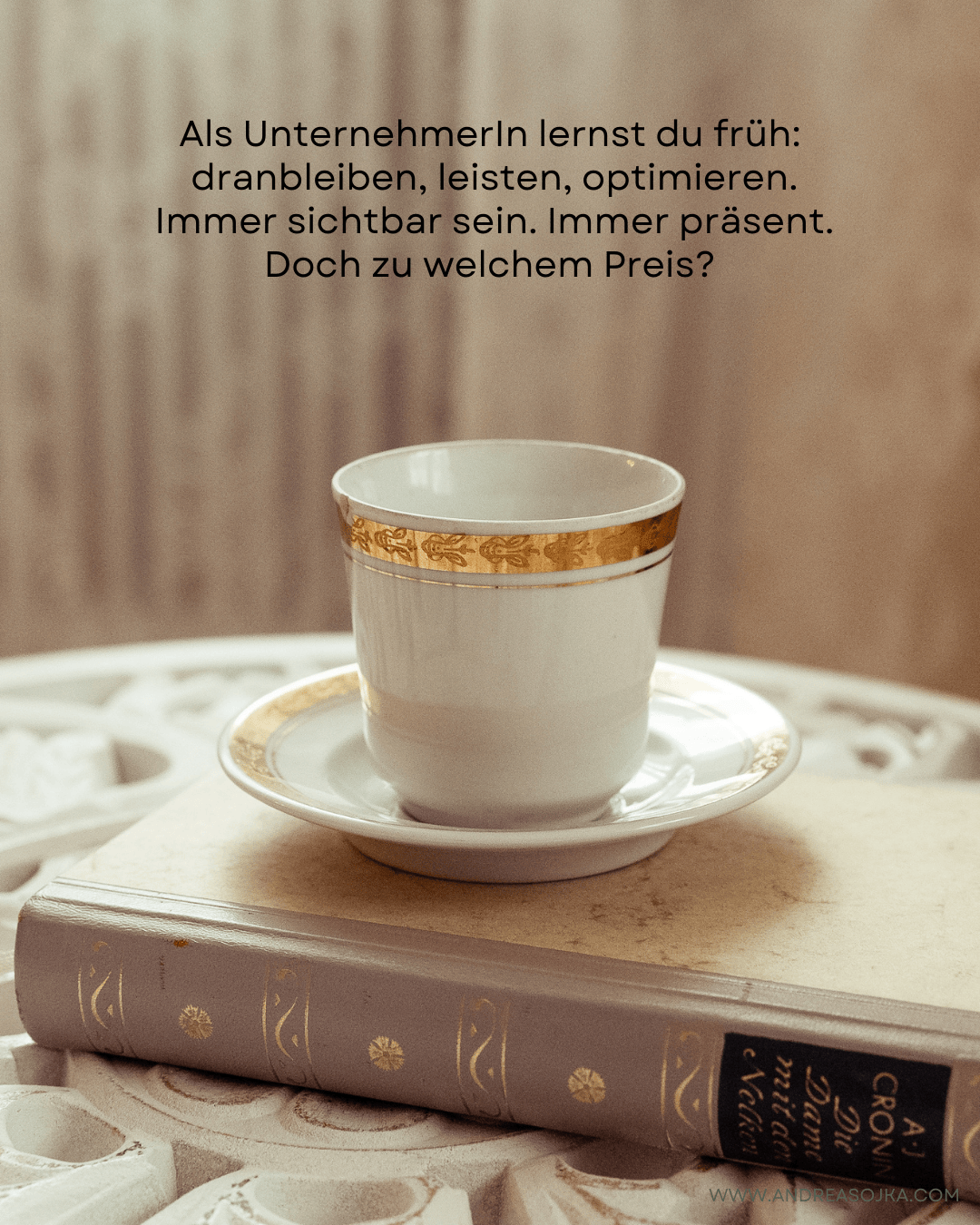 Beitrag Foto start ins jahr1 Carousel über echte Sichtbarkeit, innere Führung und Soul Mentoring für Selbstständige.